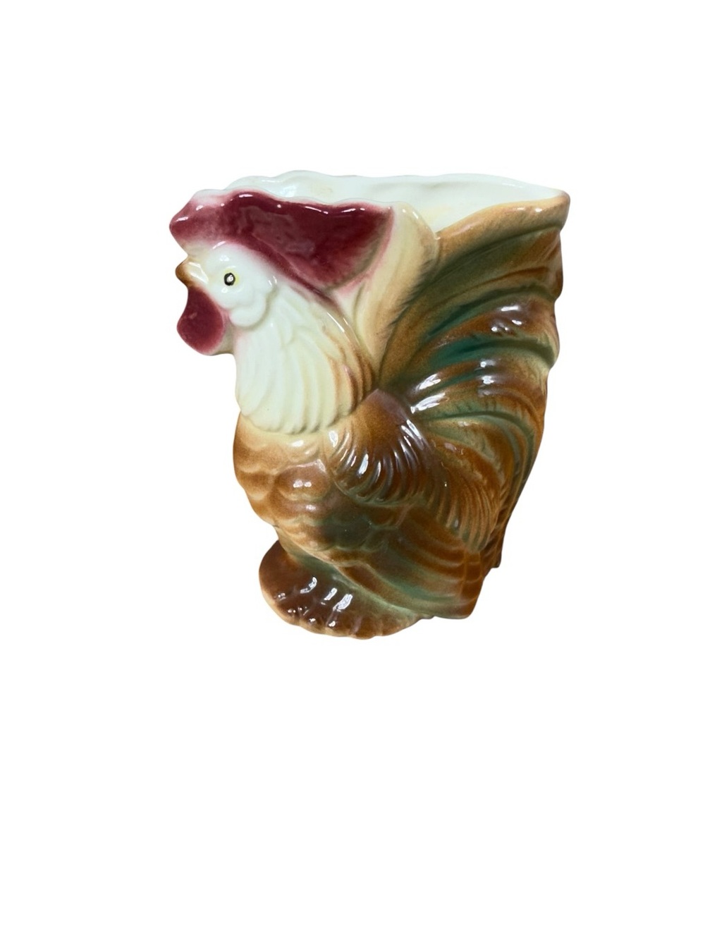 Stewart B McCullough Rooster Vase